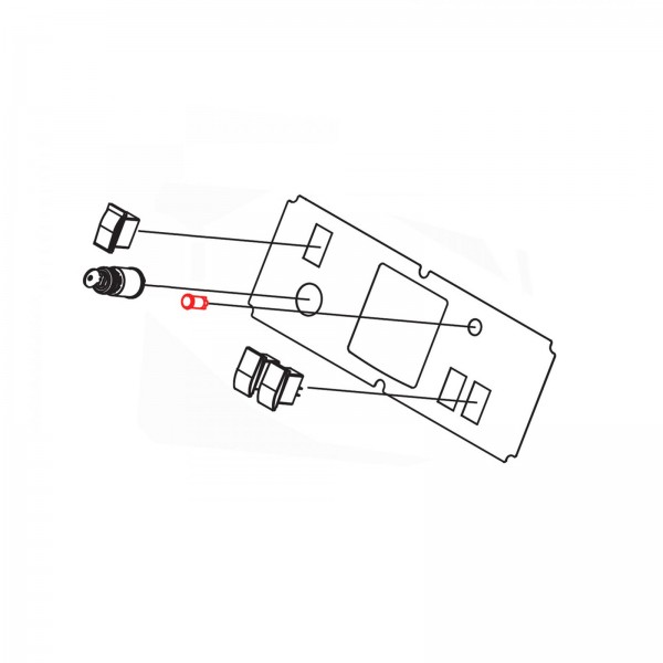 Husqvarna Construction 542206417 LED - Red 