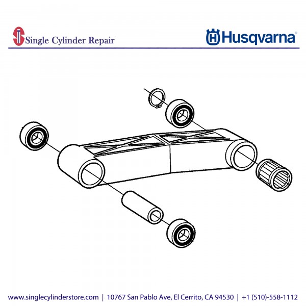 Husqvarna Construction 544923505 Arm, Top Assembly 