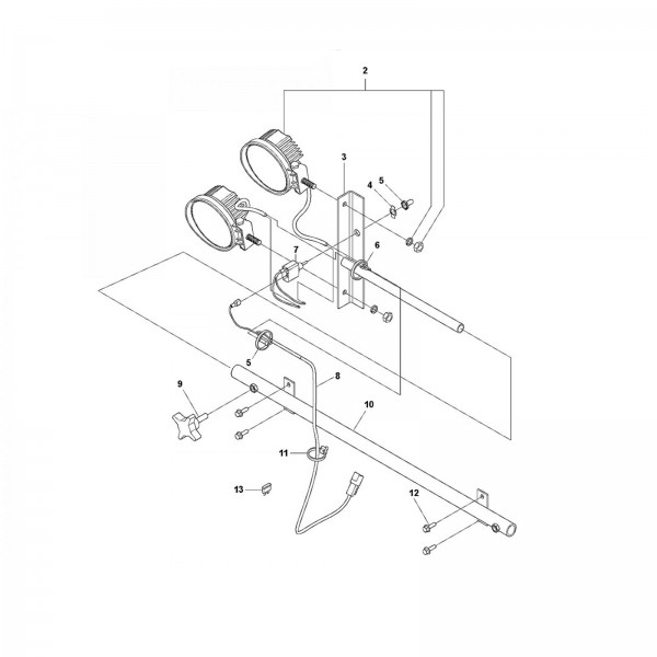 Husqvarna Construction 579804801 KIT, LIGHT FS3500II 