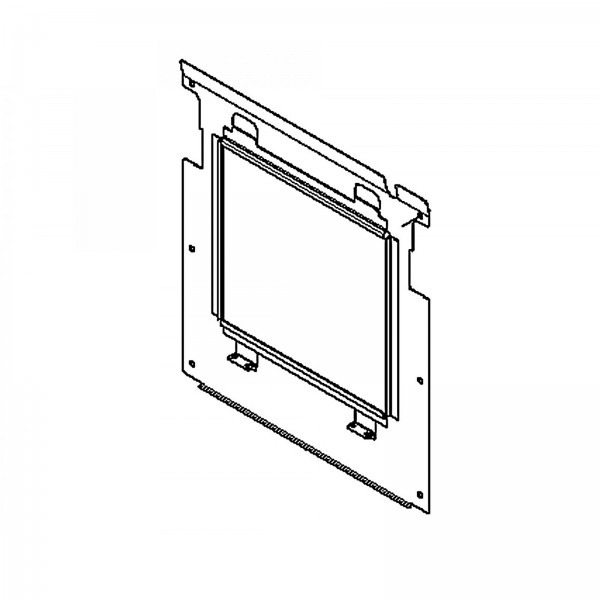 Husqvarna Construction 580830001 Plate Rear Weld Assy