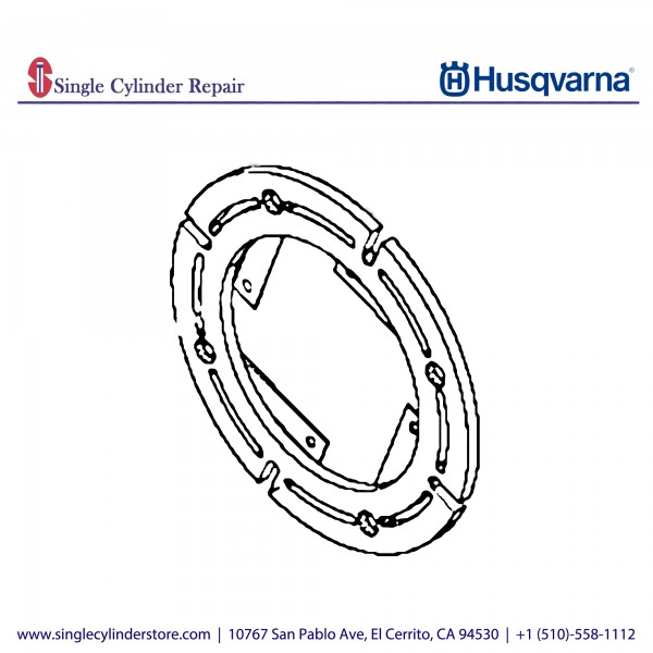 Husqvarna CLUTCH, ARMATURE PLATE 581020401