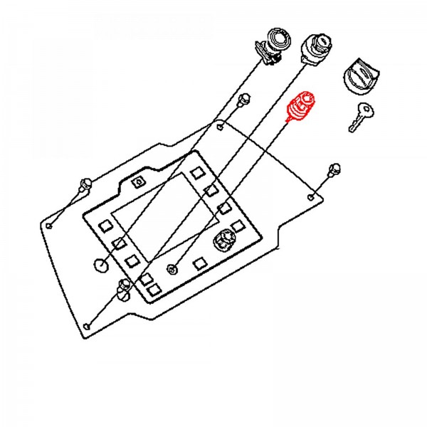 Husqvarna Construction 587704201 KNOB ASSY