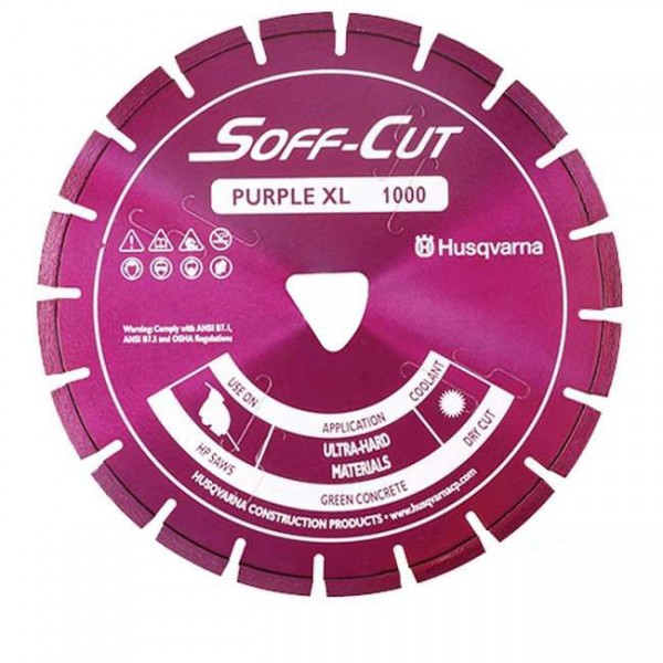 Husqvarna 589770001 Excel Soff Cut Purple Blades - 6 x .100 (10 Pack)