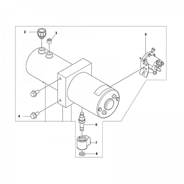 Husqvarna Construction  593922801 HYDRAULIC PUMP