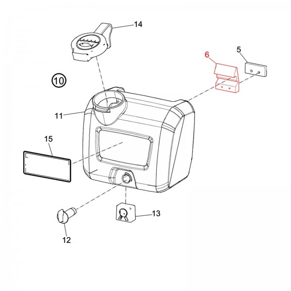 Husqvarna Construction 594433801 Clip