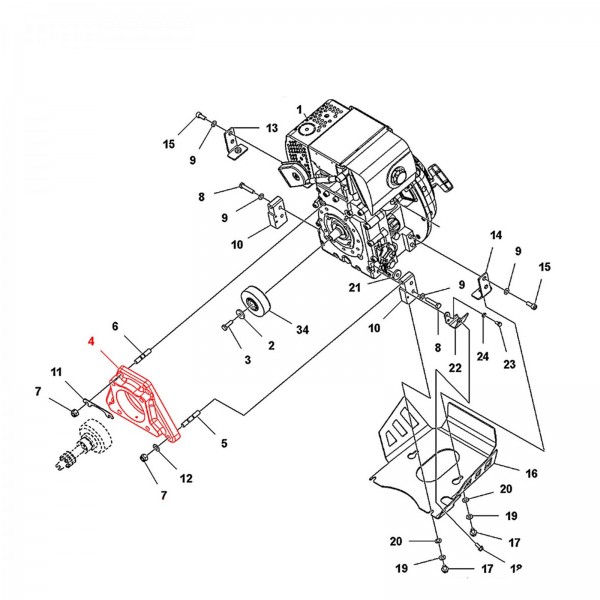 Husqvarna Construction 594472401 ADAPTER