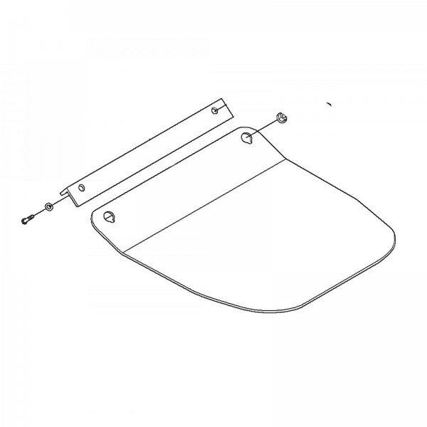 Husqvarna Construction 594484801 POLYURETHANE PLATE 