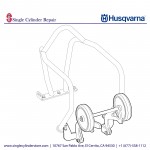 Husqvarna 594709701 TRANSPORT DEVICE KIT MV