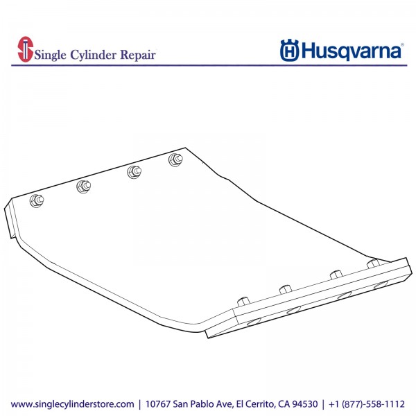 Husqvarna 594759001 Polyurethane Plate