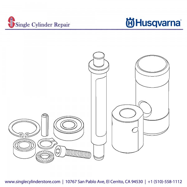 Husqvarna Fwa/rev piston repair kit 595390301