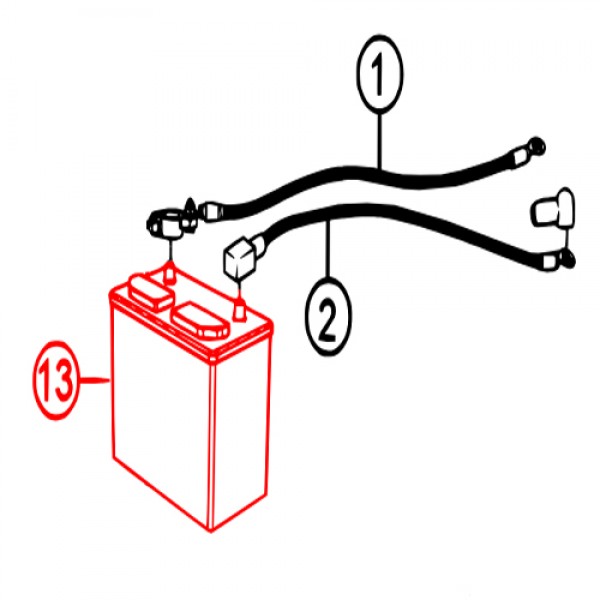 Multiquip 0162212024  Battery