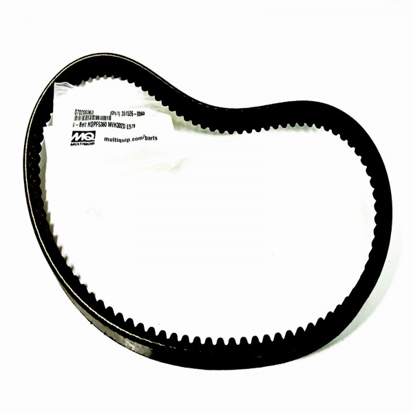 Multiquip 070200363 V-Belt HDPF5360 MVH302D ES79