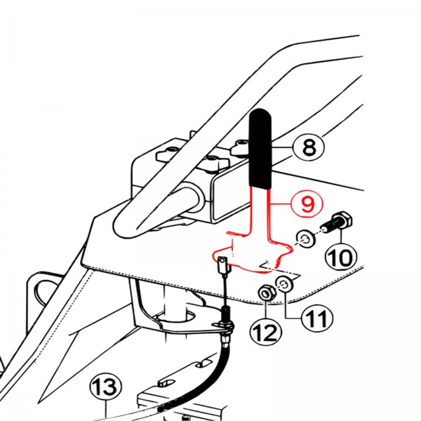 Multiquip 105-99946D NLA-Skip release control-see #105-99946