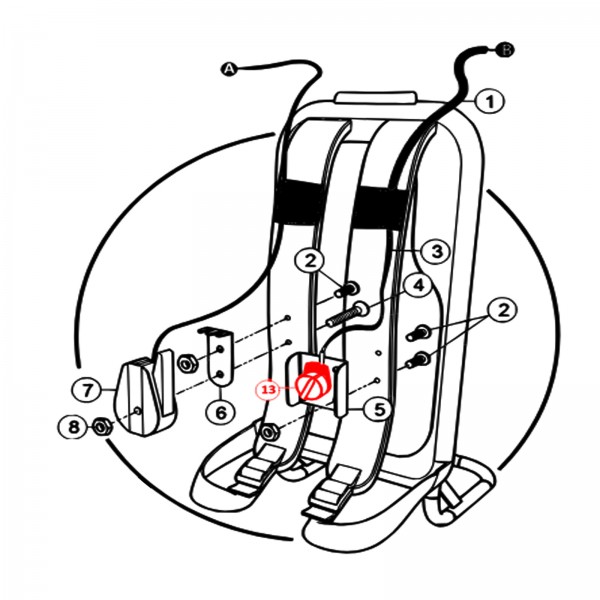 Multiquip 14453 Switch Rotary On-Off Honda