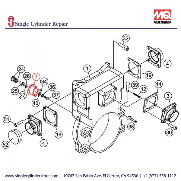 Multiquip 1471040030 Impeller