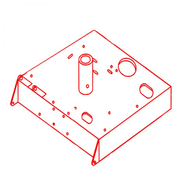 Multiquip 18047 Chassis WPB-16