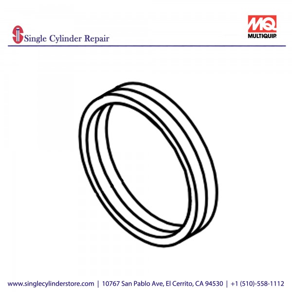 Multiquip Seal Grooved St45,St70 EM98065