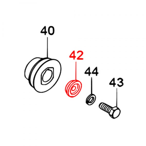 Multiquip 470468730 Washer, MVH208GH