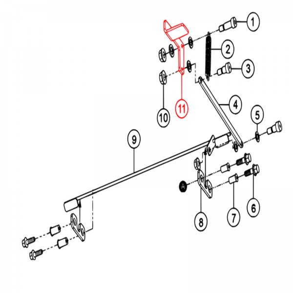 Multiquip 49317 Brake Lever