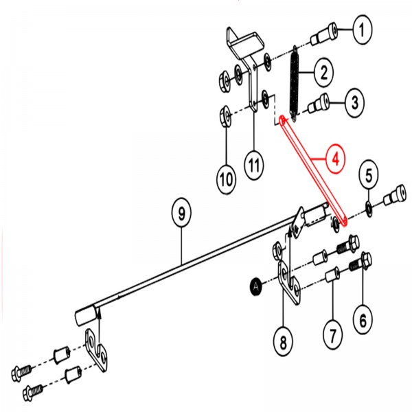 Multiquip 49318 Connecting Brake Bar