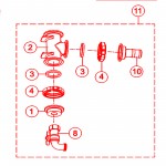 Multiquip 49733-1 Kit, H20 Discharge, WT5 Series