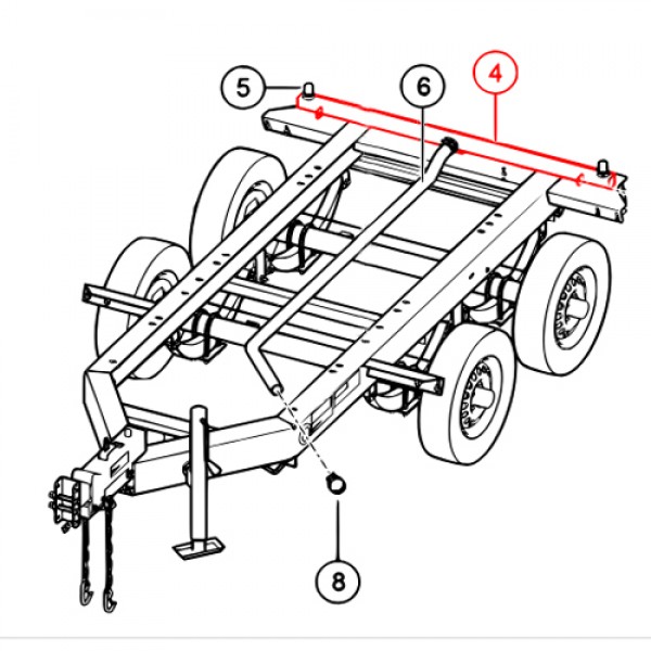 Multiquip 49780 W/A Spray Bar Rear