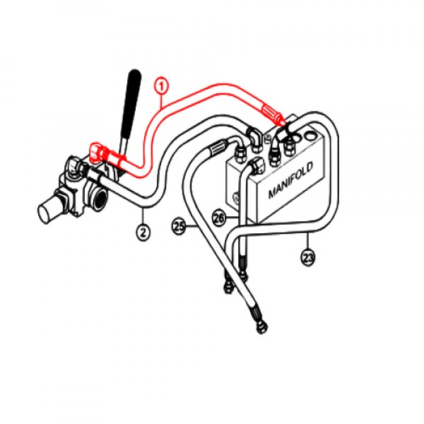 Multiquip 513598 Hose