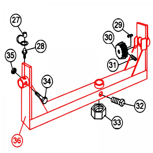 Multiquip 515104 Yoke