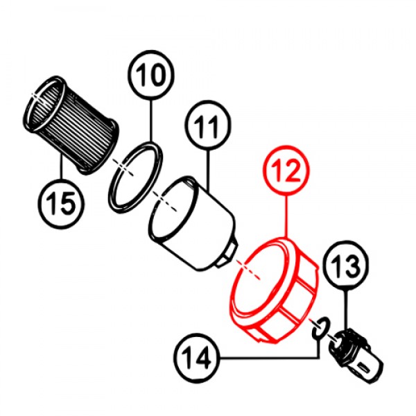 Multiquip 59225-04 2" Flanged Y Strainer Ring