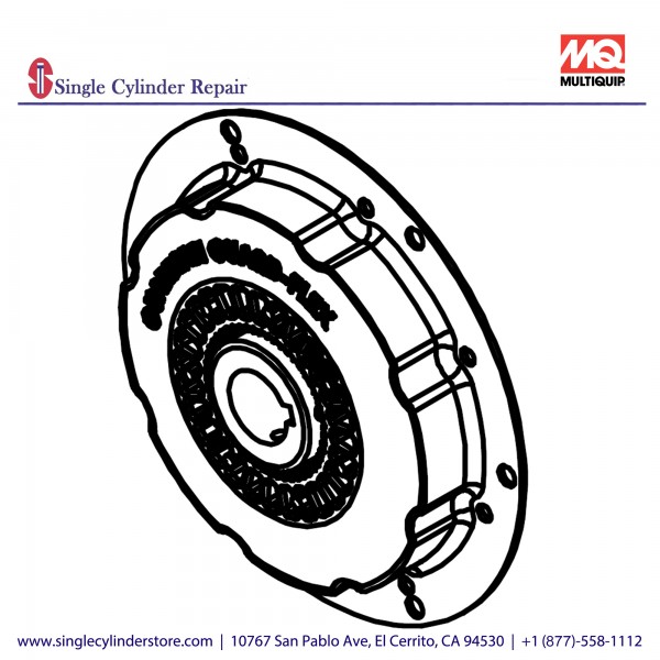 Multiquip 804798 Coupler, engine to pump