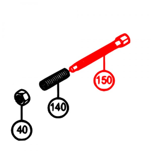 Multiquip 806022 Bolt Adjustment