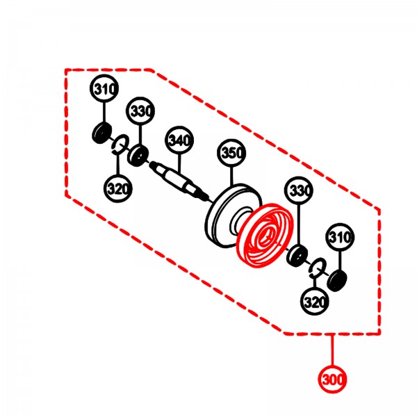 Multiquip 806218 Wheel Assembly, Track Guide