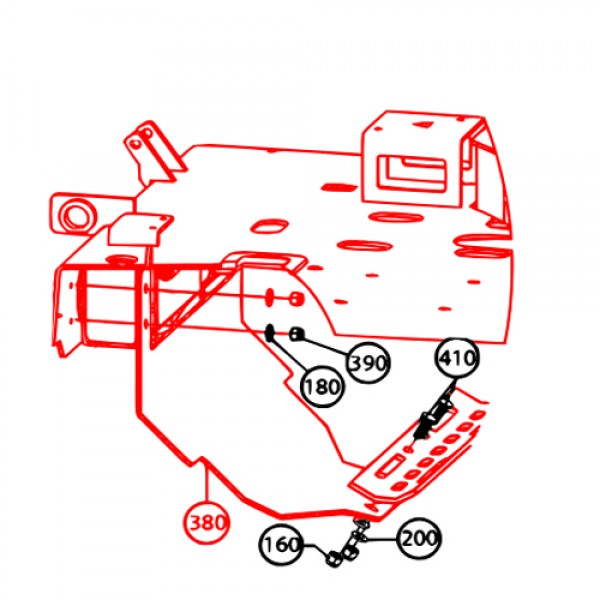 Multiquip 806796 Guard, Rear