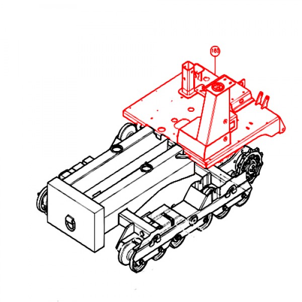 Multiquip 807909 Chassis, Frame 9 (WTB-16PD)