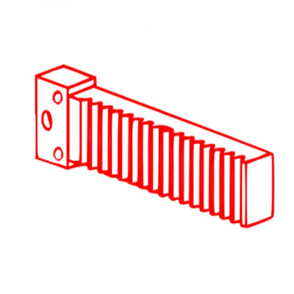 Multiquip 808055TT Rack, Gear (WTB-16PD)