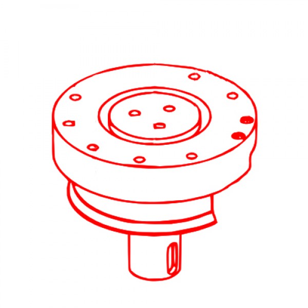 Multiquip 808434 Axis, Pivot Dump