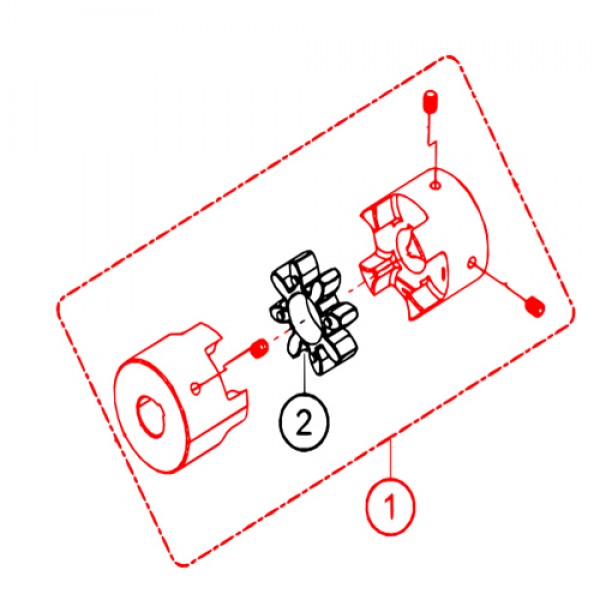 Multiquip 808658C Coupling Assembly