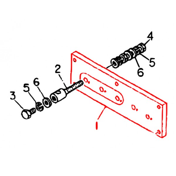 Multiquip 8111860303 Panel Output Terminal