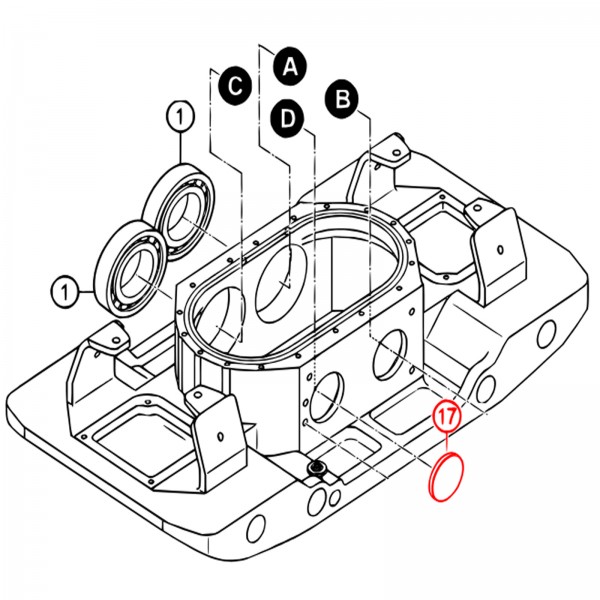 Multiquip 953010030 Seal Cap MVH-306D/GH/DS