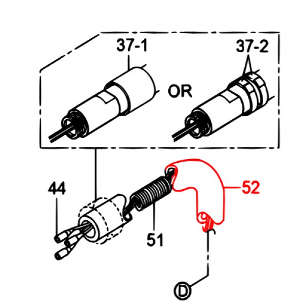 Multiquip 959023410 Handling Hose For Vh32 Only Micr - Dns