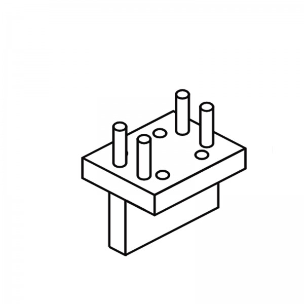 Multiquip 983910030 Holder, Piston Rod MTX-70/80/90