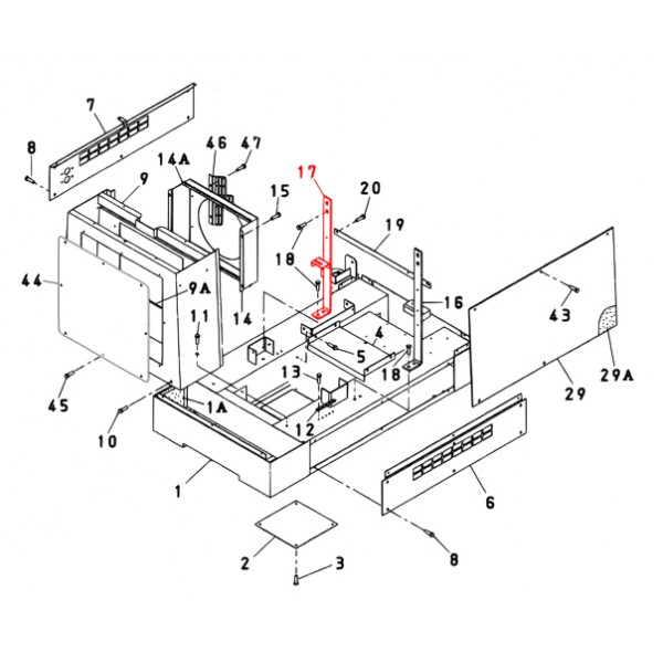 Multiquip A5435300403 Hanger DA-7000SS