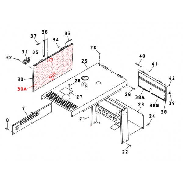 Multiquip A5495400604 Lining DA-7000SS