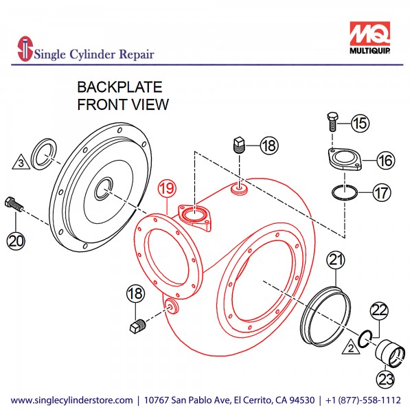 Multiquip APRD24103 Volute 