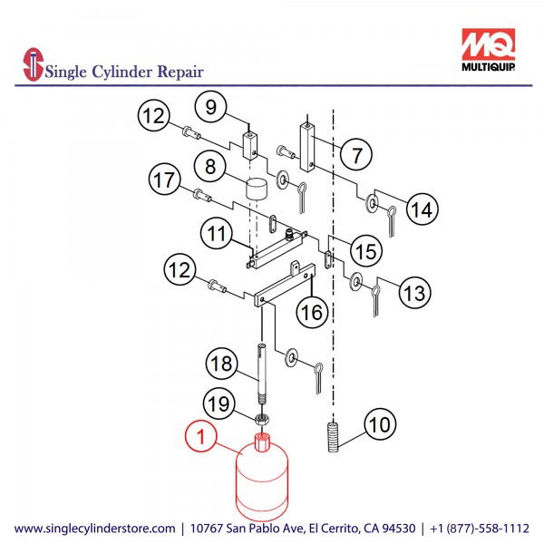 Multiquip APRD25301 STAINLESS STEEL FLOAT