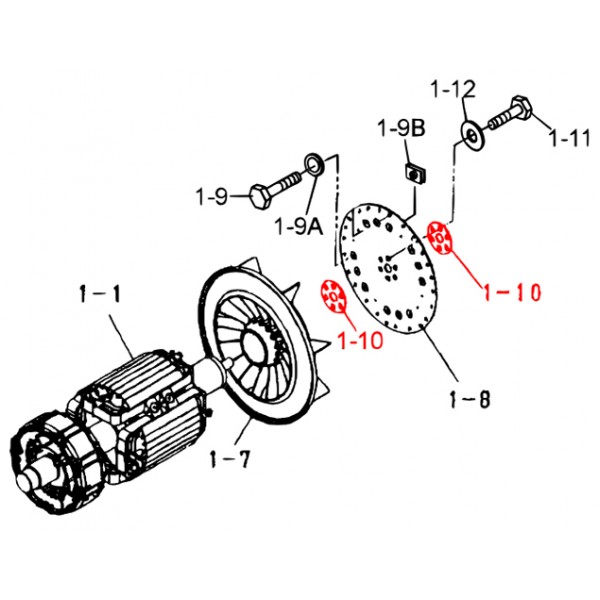 Multiquip B3163200104 Washer Coupler DCA45USI2