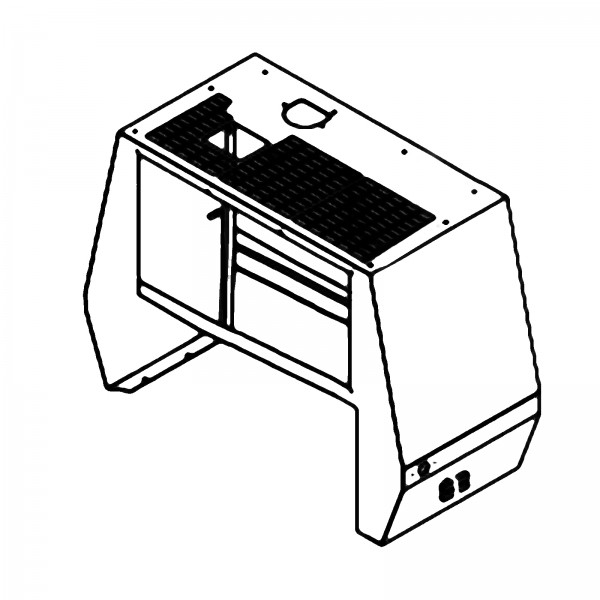 Multiquip E2424002202 Front Frame, DIS185SSI4F (KY)