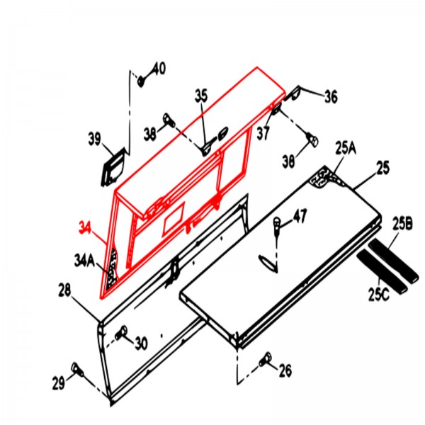 Multiquip E2454003903 Door, (KY)