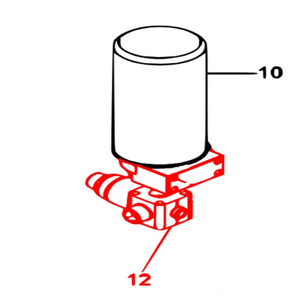 Multiquip E2631001403 Minimum Pressure Valve, DIS185SSI4F