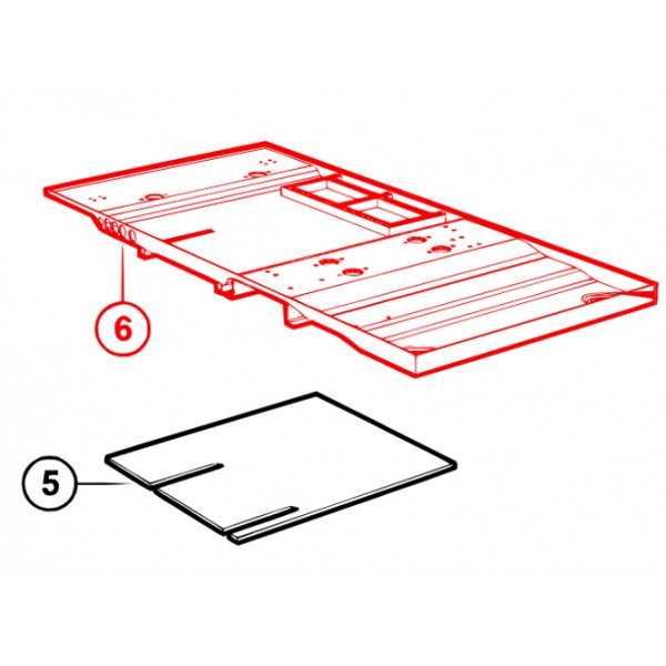 Multiquip EE21944 Insulation,Barymat,Floor Mat,Black,1/4"